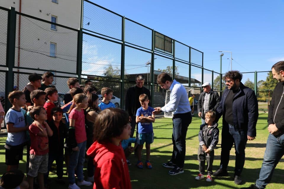 ქალაქ ფოთში 4 სპორტული მინი მოედანი სრულად განახლდა