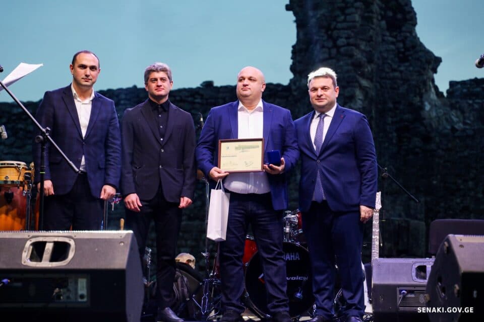 სამხარეო პოლიციის უფროსი გურამ ზესაშვილი სენაკის საპატიო მოქალაქე გახდა