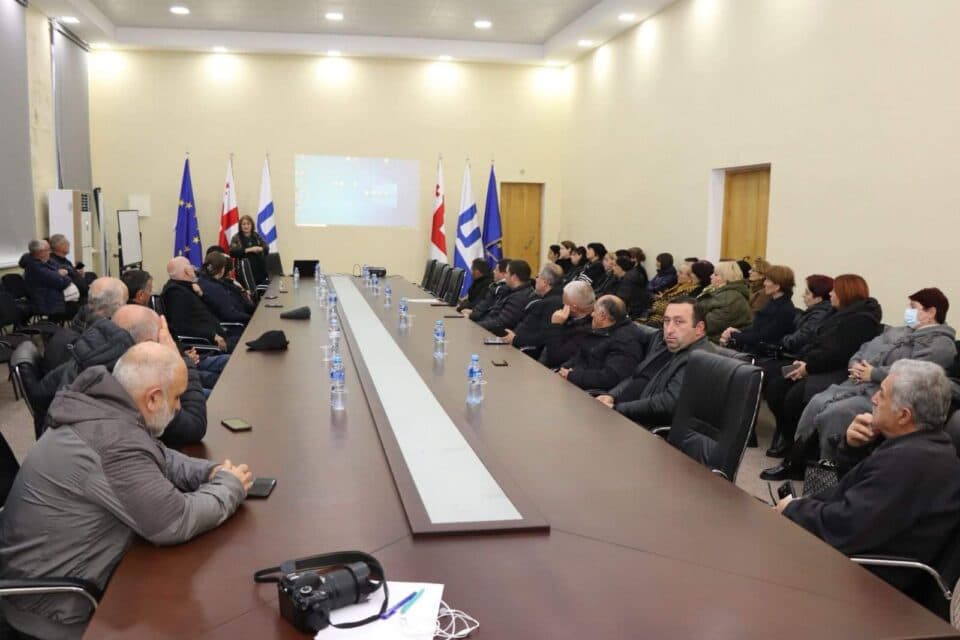 ხობის მერიაში სოციალური და ჯანდაცვის მუნიციპალური პროგრამების პრეზენტაცია გაიმართა