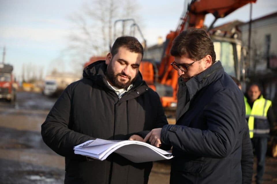 ფოთში, სარსანიას ქუჩაზე საგზაო ინფრასტრუქტურის სარეაბილიტაციო სამუშაოები დაიწყო