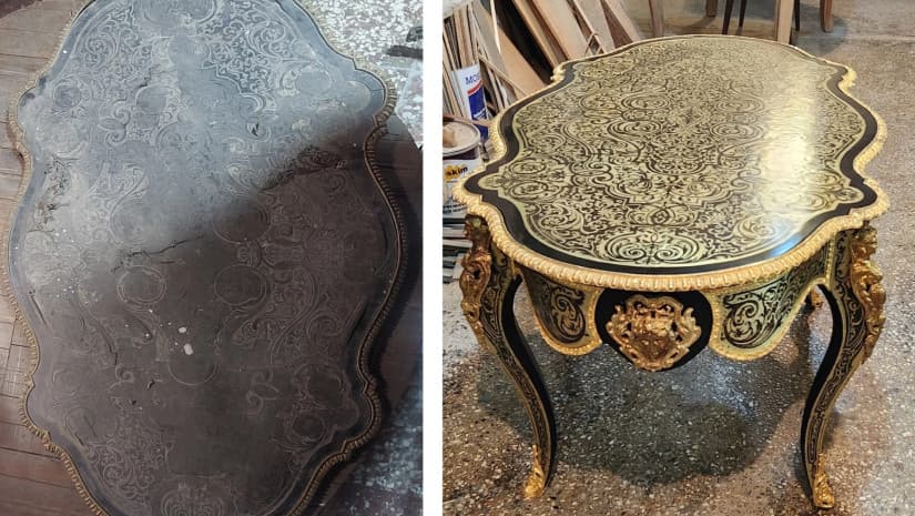 გიორგი კალანდია: დაუჯერებელი ამბავია, ეს მაგიდა სამეგრელოს სამთავრო ოჯახს ეკუთვნოდა, იგი რამდენიმე ათეული წელი დადიანების სასახლის ნესტიან საცავში, შეუსაბამო პირობებში ინახებოდა…