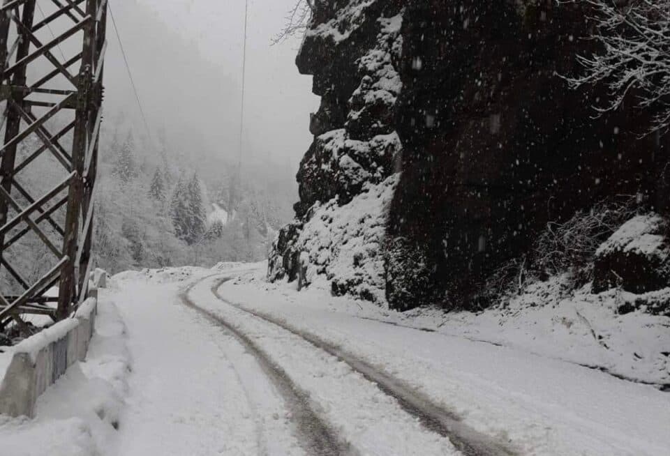 სვანეთის გზაზე შეზღუდვებია