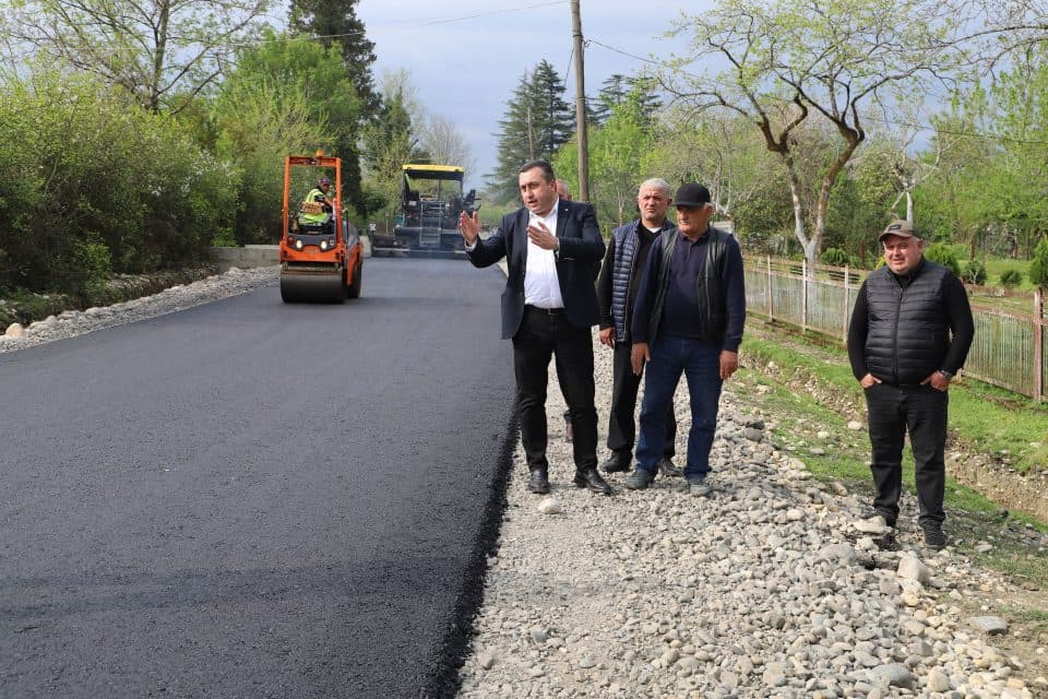 ვედიდკარში საავტომობილო გზის რეაბილიტაცია ხორციელდება