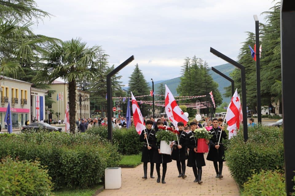 მარტვილში საქართველოს დამოუკიდებლობის დღე აღინიშნა