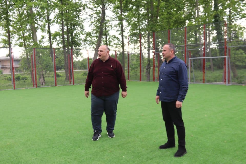 ხობის მუნიციპალიტეტში ხელოვნურსაფარიანი ორი სტადიონის რეაბილიტაცია განხორციელდა