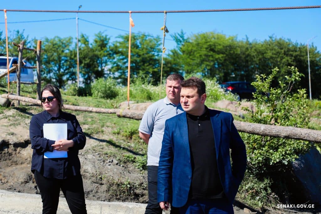 სენაკში მდინარე რიონზე გადასასვლელი ამორტიზირებული ბორანი ახლით შეიცვალა - image 2