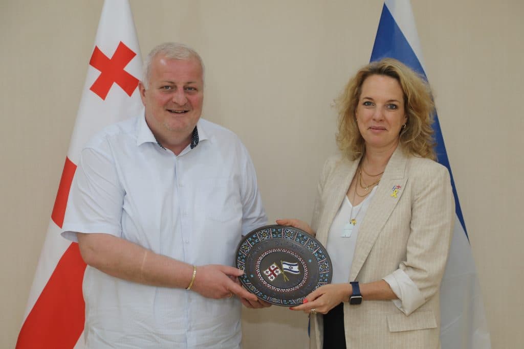 ისრაელის ელჩი გუბერნატორ და ზუგდიდის მერს შეხვდა - image 6