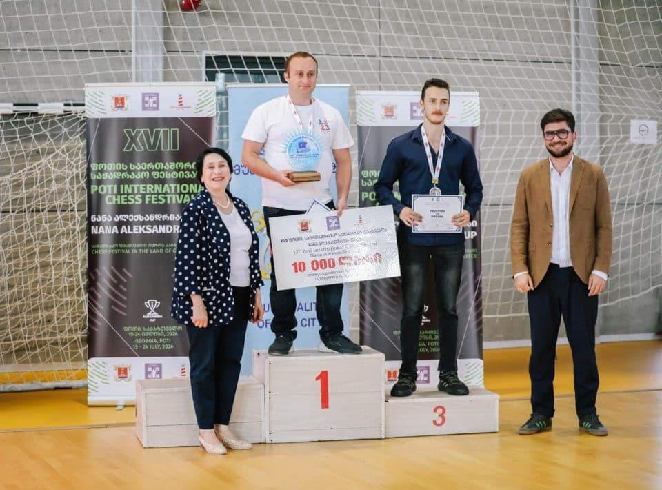 ფოთში საერთაშორისო საჭადრაკო ფესტივალი ჩატარდა