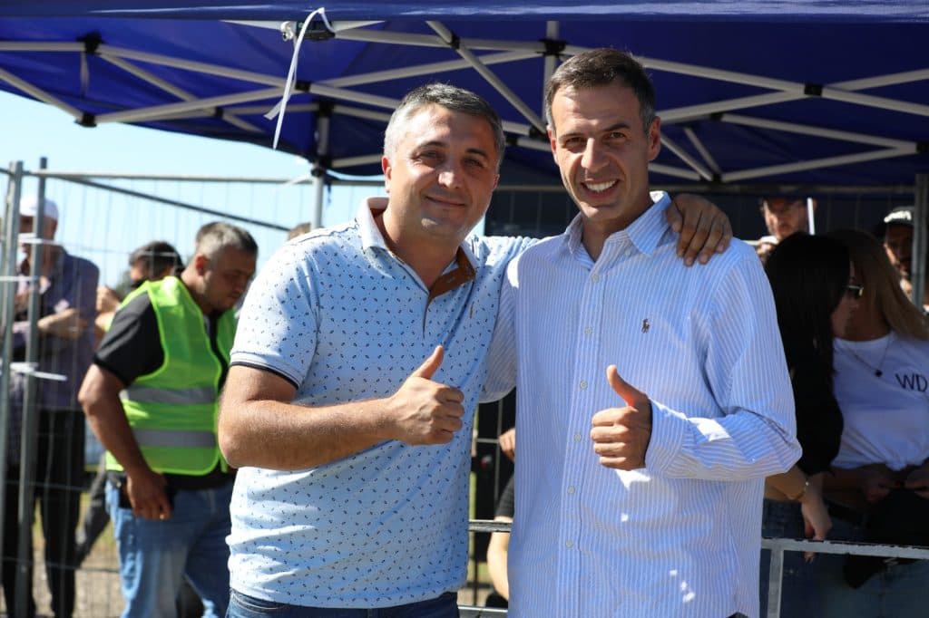 ზუგდიდში ავტორბოლის სერიები „ქართული ოცნების“ დელეგატობის კანდიდატის დავით კოდუას ინიციატივით ტარდება - image 2