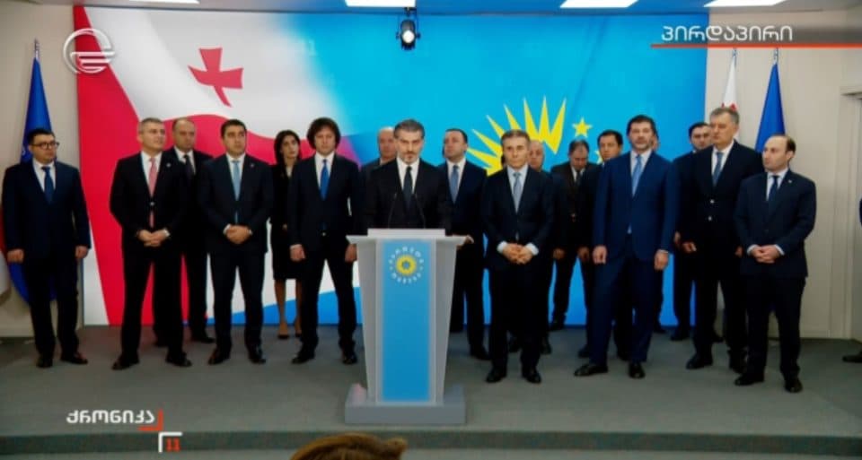 „ქართულმა ოცნებამ“ პრეზიდენტობის კანდიდატად მიხეილ ყაველაშვილი დაასახელა