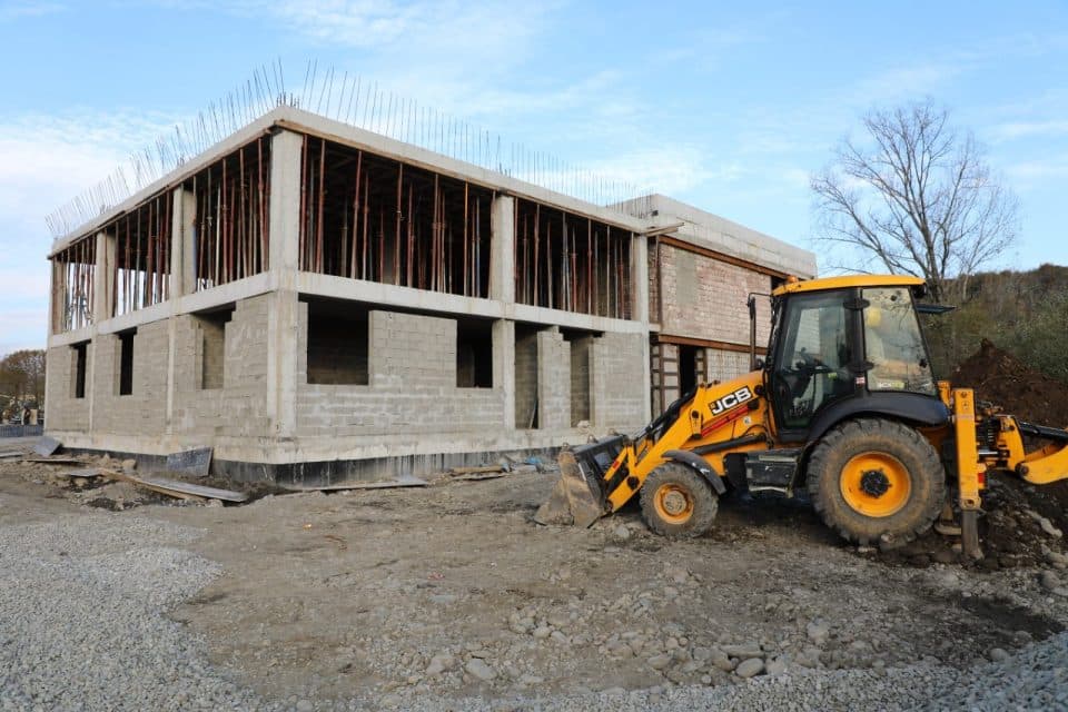 ცაცხვში საბავშო ბაღის სრული რეაბილიტაცია მიმდინარეობს