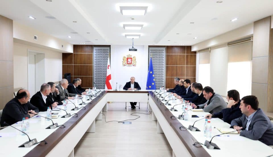 საქართველოს მთავრობის ადმინისტრაციის რეგიონებთან ურთიერთობის დეპარტამენტის უფროსი ნიკა ტყემალაძე სახელმწიფო რწმუნებულებს შეხვდა