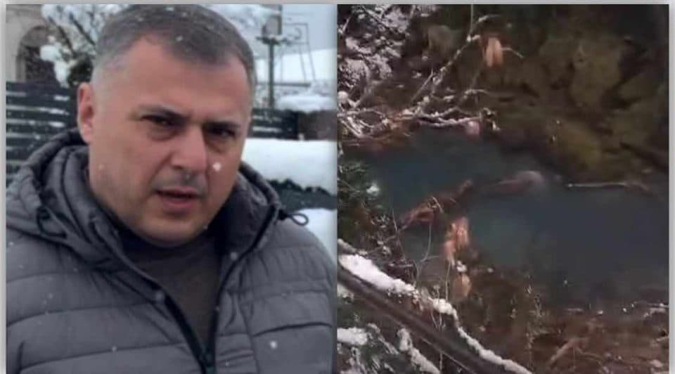 ინწრას სათავეში მეწყერი – ჩქვალერის მოსახლეობას წყლის მიწოდება შეუწყდა