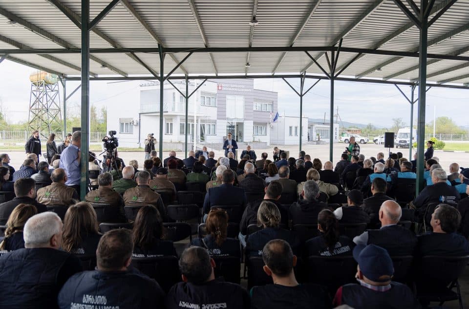 მინისტრი გარემოს დაცვისა და სოფლის მეურნეობის სამინისტროს რეგიონულ წარმომადგენლებს შეხვდა