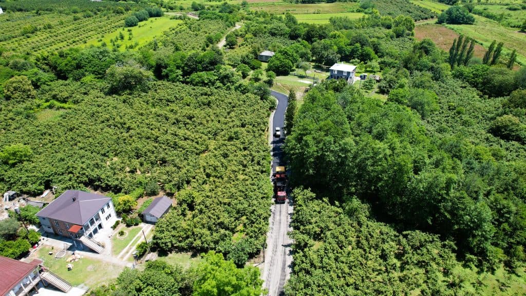 დავით ვერავა სოფელ კახათში გზის რეაბილიტაციის პროცესს გაეცნო - image 2