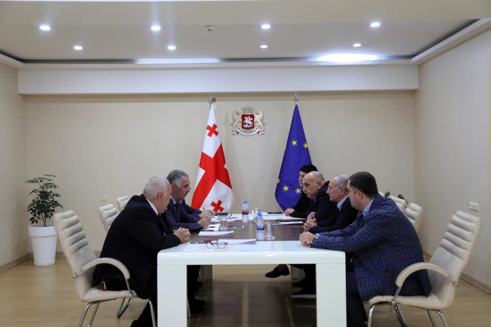 რეგიონული განვითარების მინისტრმა გუბერნატორის ადმინისტრაციაში შეხვედრები გამართა