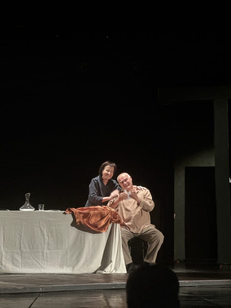 ,,ბილეთი უკანასკნელი წარმოდგენისთვის” – ზუგდიდის თეატრი მაყურებლის წინაშე პრემიერით წარდგა [ფოტო] - image 2