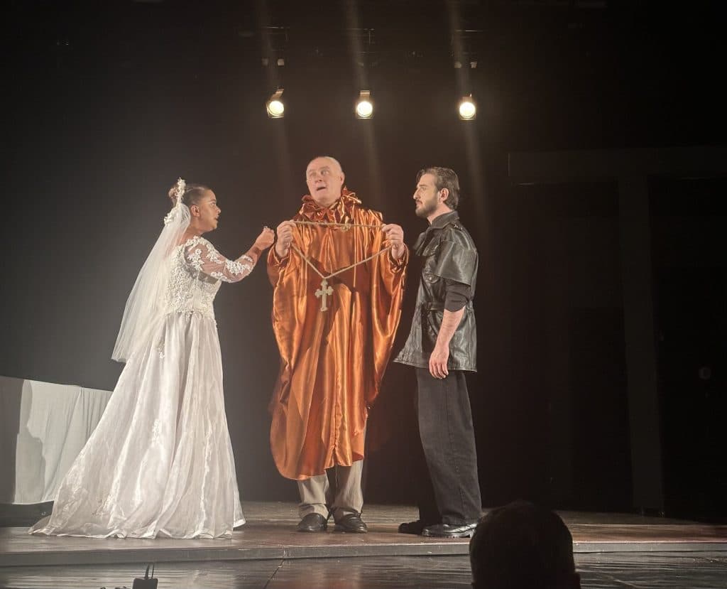 ,,ბილეთი უკანასკნელი წარმოდგენისთვის” – ზუგდიდის თეატრი მაყურებლის წინაშე პრემიერით წარდგა [ფოტო] - image 6