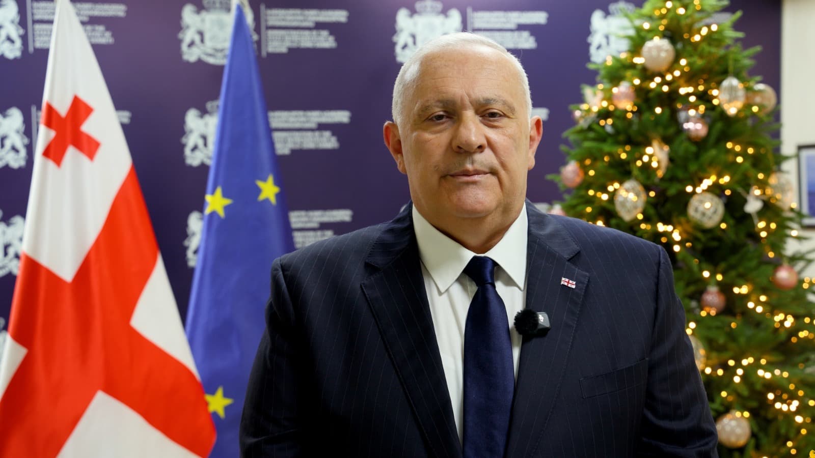 სამეგრელო-ზემო სვანეთის სახელმწიფო რწმუნებულის საახალწლო მილოცვა