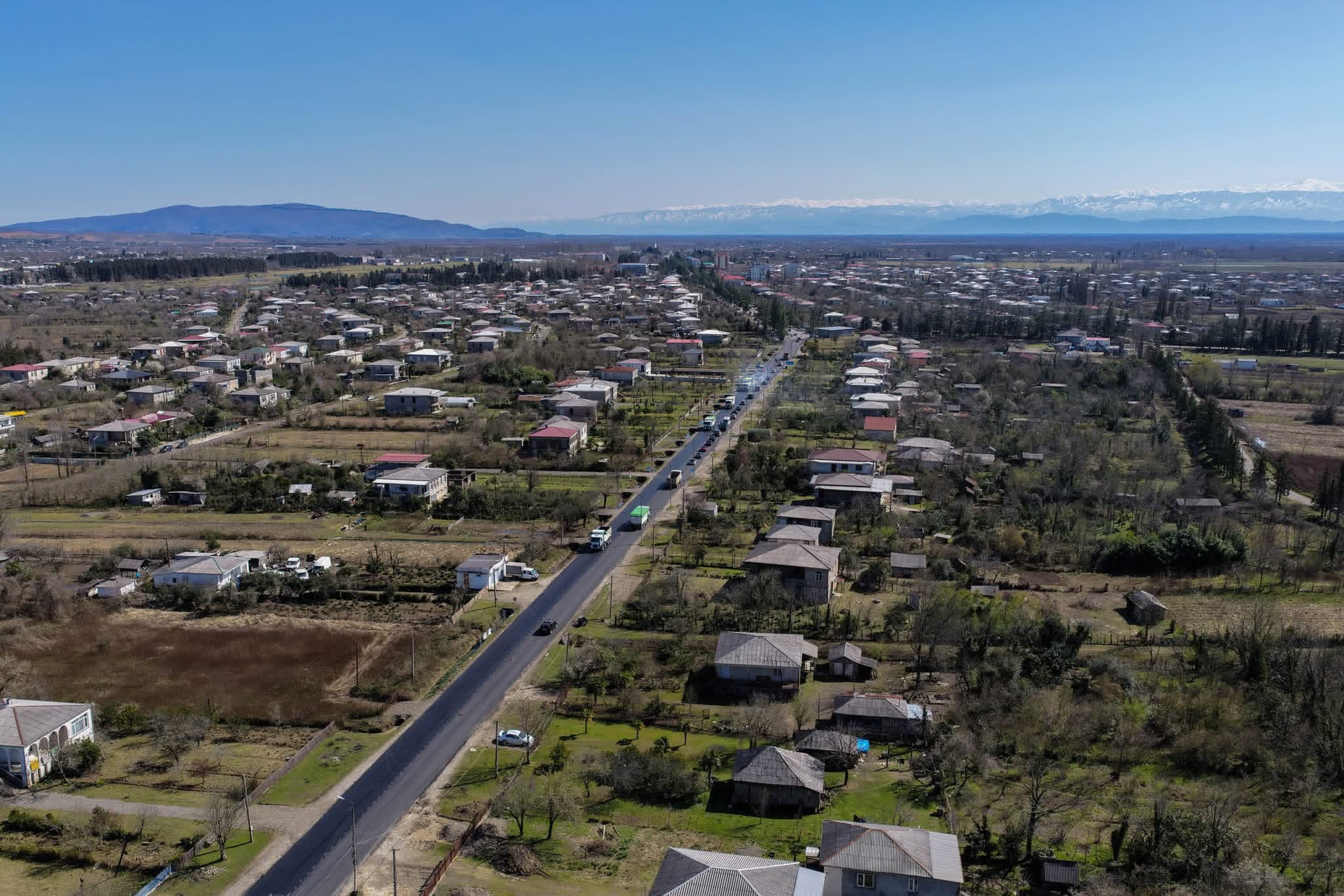 ხობში საერთაშორისო მნიშვნელობის გზის 6 კილომეტრიანი მონაკვეთი იგება  - image 3