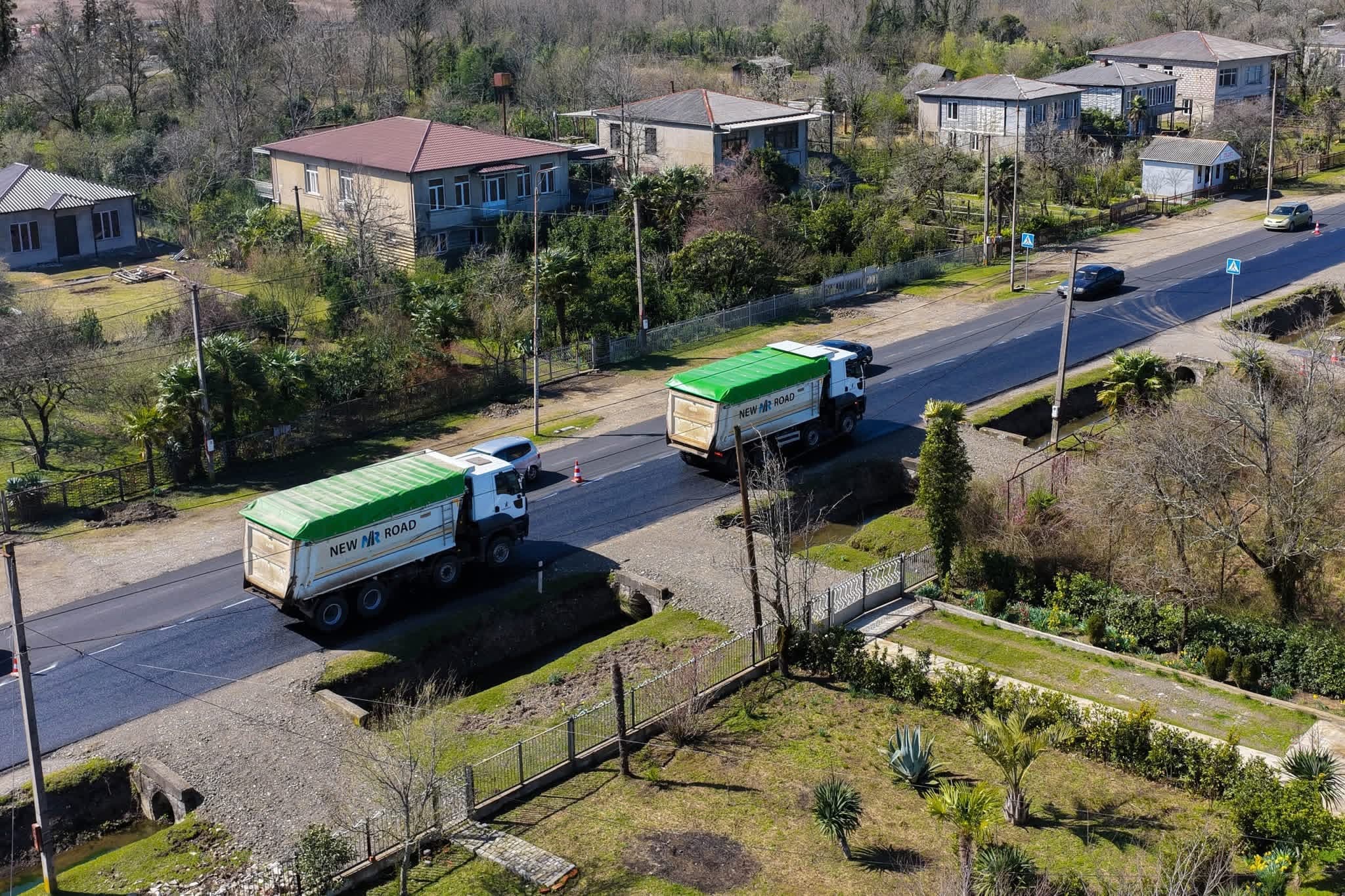 ხობში საერთაშორისო მნიშვნელობის გზის 6 კილომეტრიანი მონაკვეთი იგება  - image 2