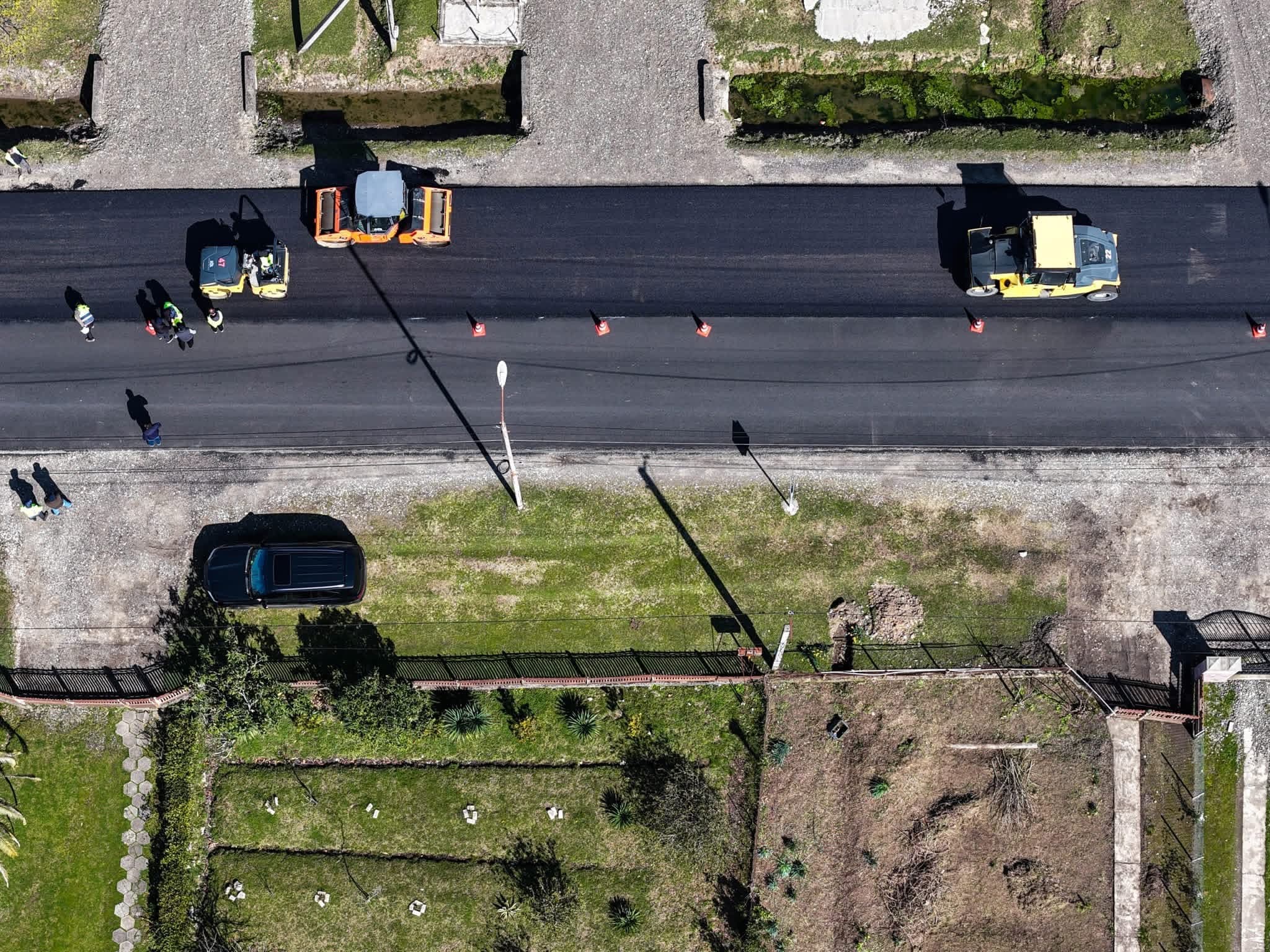 ხობში საერთაშორისო მნიშვნელობის გზის 6 კილომეტრიანი მონაკვეთი იგება  - image 4