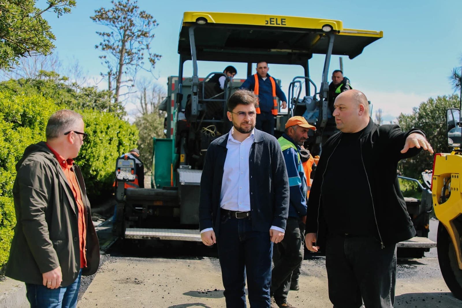 ფოთში საგზაო ინფრასტრუქტურის განახლების სამუშაოები გრძელდება