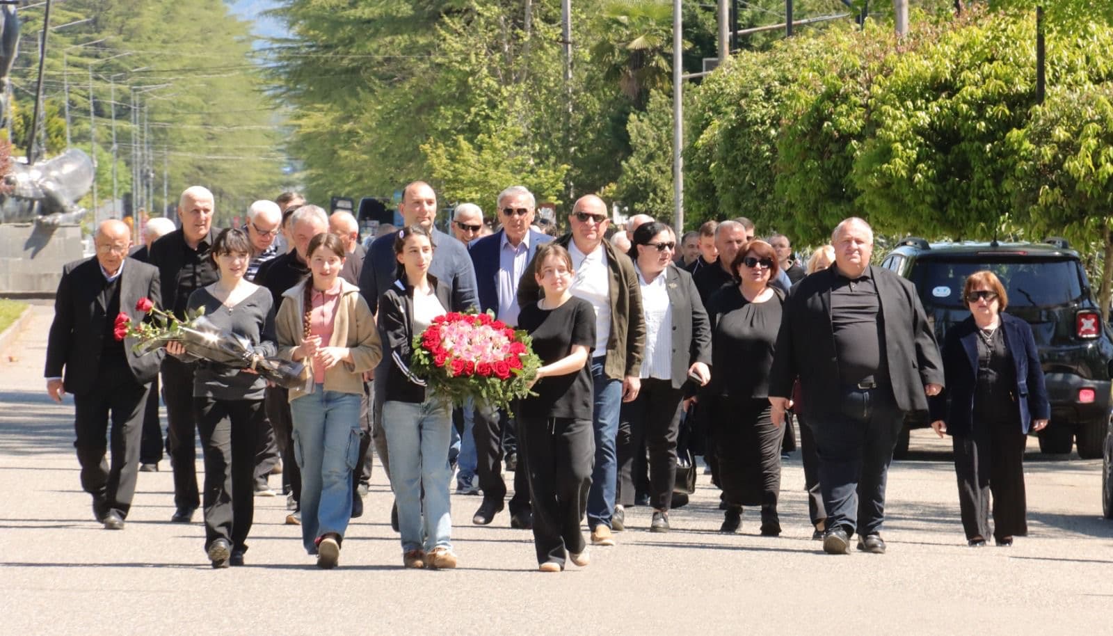 ჩხოროწყუში ფაშიზმზე გამარჯვების დღე აღინიშნა