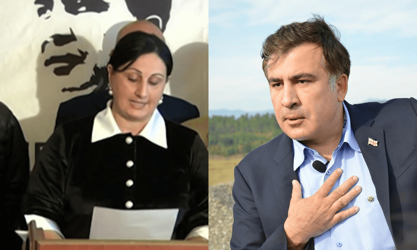 სააკაშვილი ენმ-ის ხობის ორგანიზაციის ყოფილ თავმჯდომარეს უპირისპირდება 