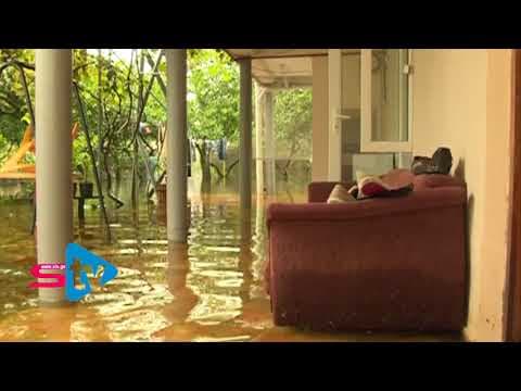 ძლერმა წვიმამ ანაკლიაში სახლები და საკარმიდამო ნაკვეთები დატბორა