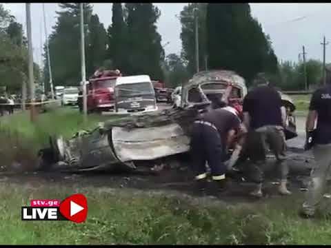 სოფელ ნოსირთან ავტოსაგზაო შემთხვევის შედეგად ორი ადამიანი გარდაიცვალა [ვიდეო]