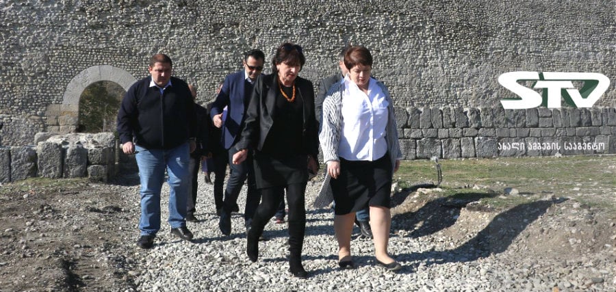 ინფრასტრუქტურის მინისტრმა ნოქალაქევის მუზეუმ-ნაკრძალის სარეაბილიტაციო-საკონსერვაციო სამუშაოები დაათვალიერა