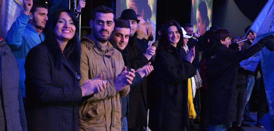 ფოთში, სალომე ზურაბიშვილის მხარდასაჭერი კონცერტი გაიმართა