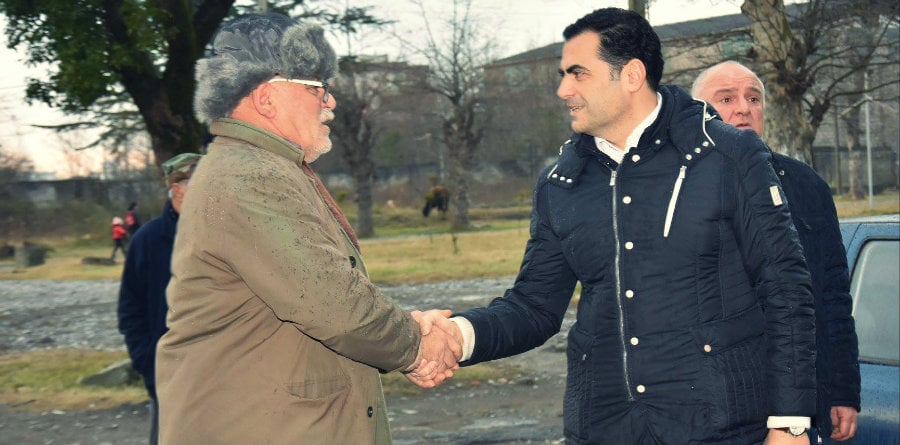 ალექსანდრე მოწერელია ფოთის მოსახლეობის პრობლემებს გაეცნო