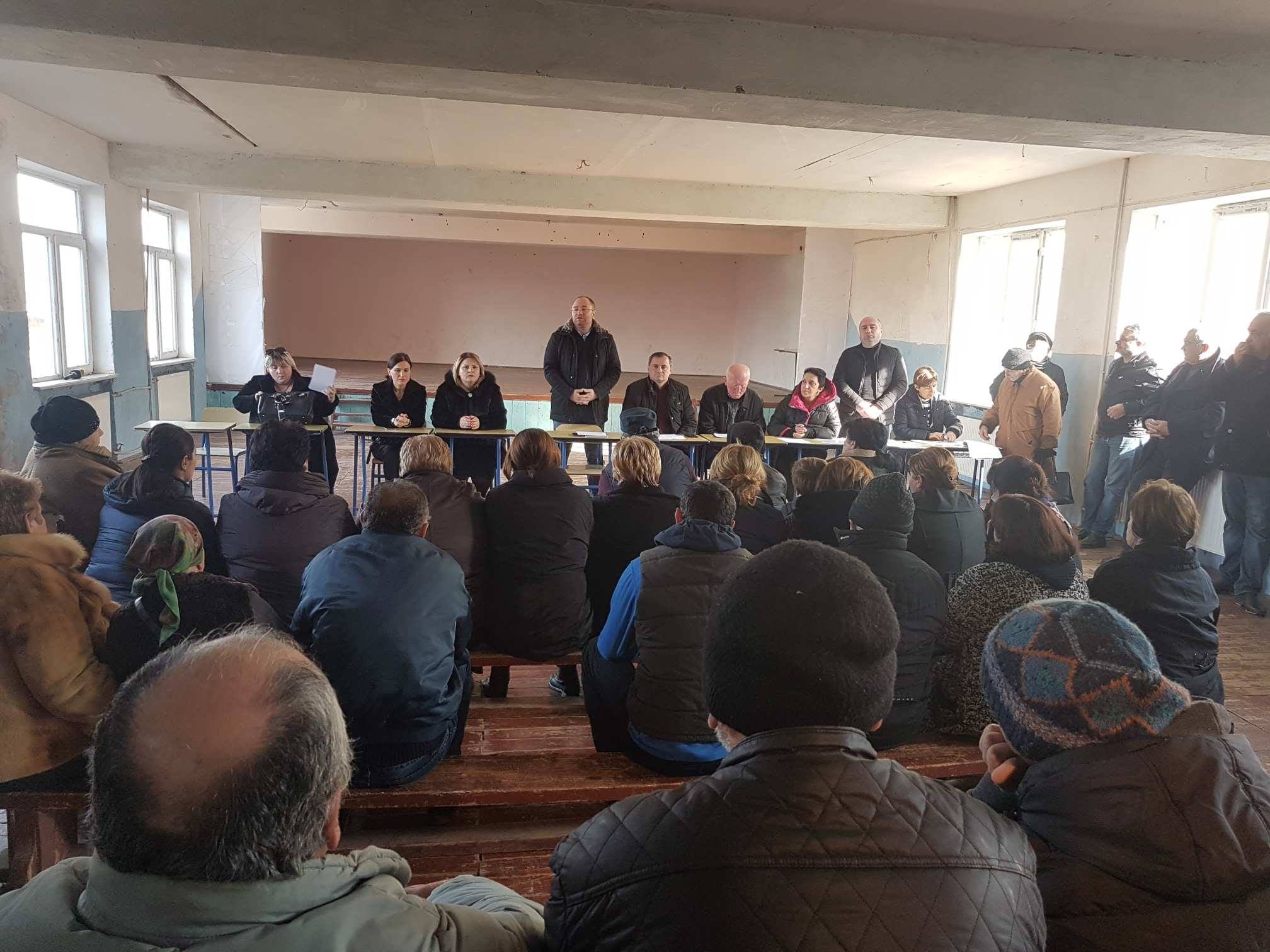 სენაკში სოფლის მხარდაჭერის პროგრამის ფარგლებში დასახლების საერთო კრება ჩატარდა