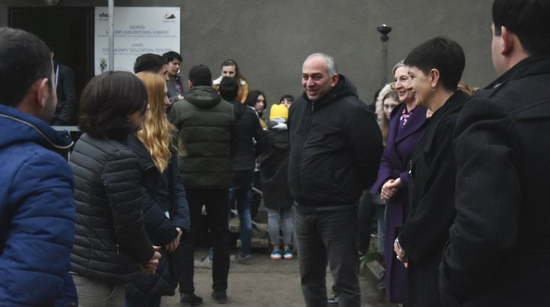 წალენჯიხის სოფლებში საერთო კრებებს ნინო ვიბლიანი დაესწრო