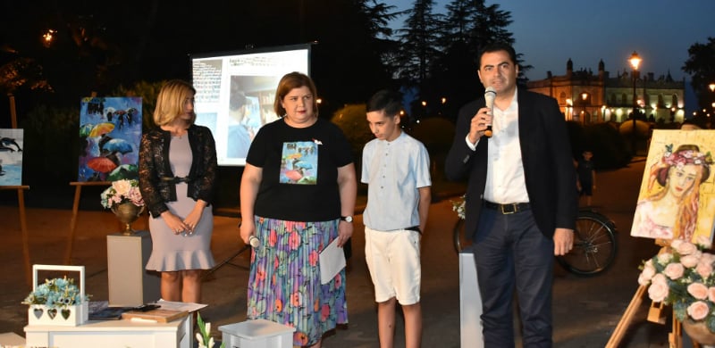 ზუგდიდში გიგი სიჭინავას შემოქმედებითი საღამო გაიმართა
