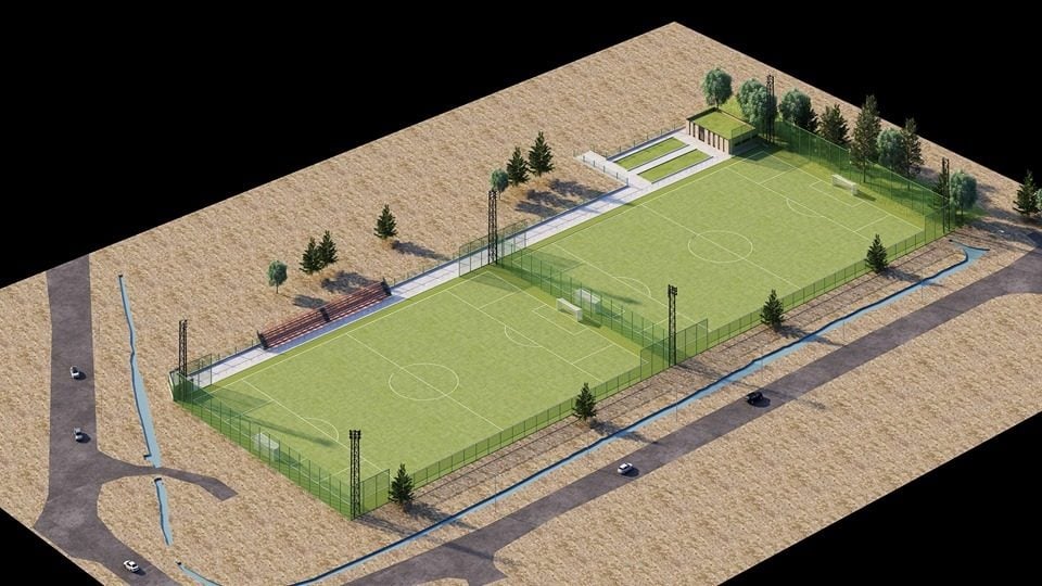 ფოთში საფეხბურთო ტექნიკური ცენტრის მშენებლობა მიმდინარეობს