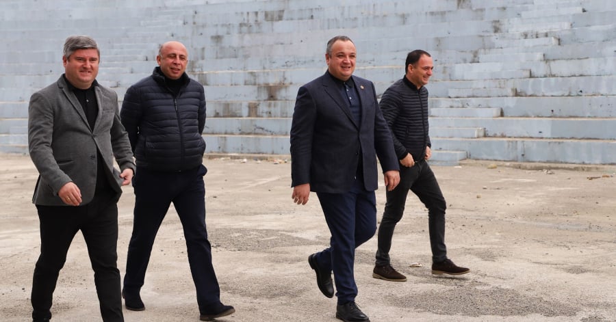 განმუხურში, სტიქიის შედეგად დაზიანებული ამფითეატრის რეაბილიტაცია დასასრულს უახლოვდება