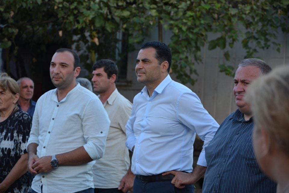 ალექსანდრე მოწერელია ჩხოროწყუში მოსახლეობას შეხვდა