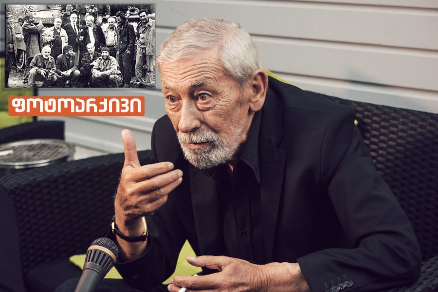 „ნაციონალური მოძრაობის“ სიის პირველი ნომერი, ყოფილი მხედრიონელი ბუბა კიკაბიძეა, რომელიც ებრძოდა ზვიად გამსახურდიას