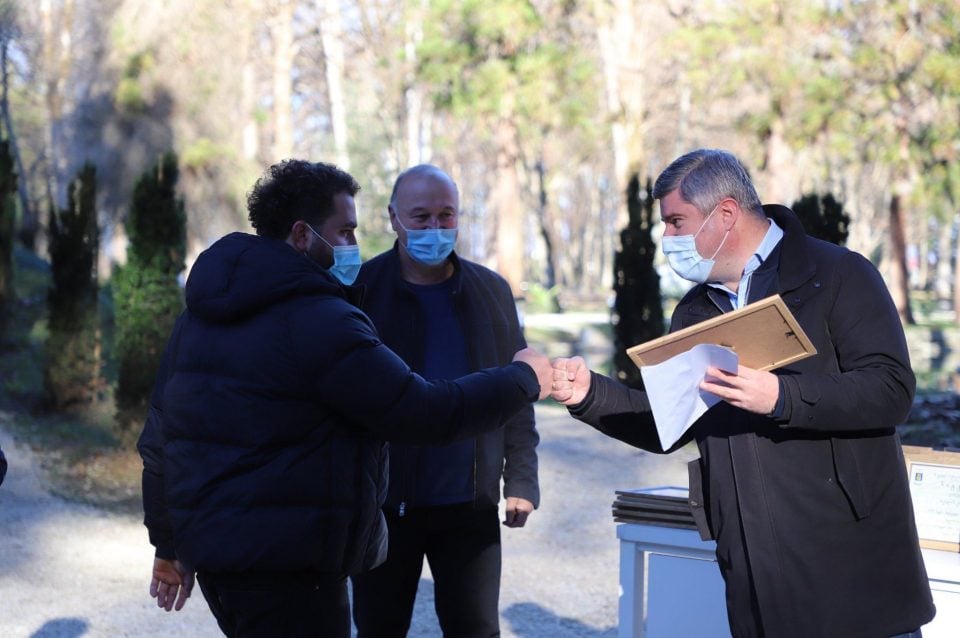ბოტანიკურ ბაღში წარმატებული სპორტსმენების დაჯილდოება გაიმართა