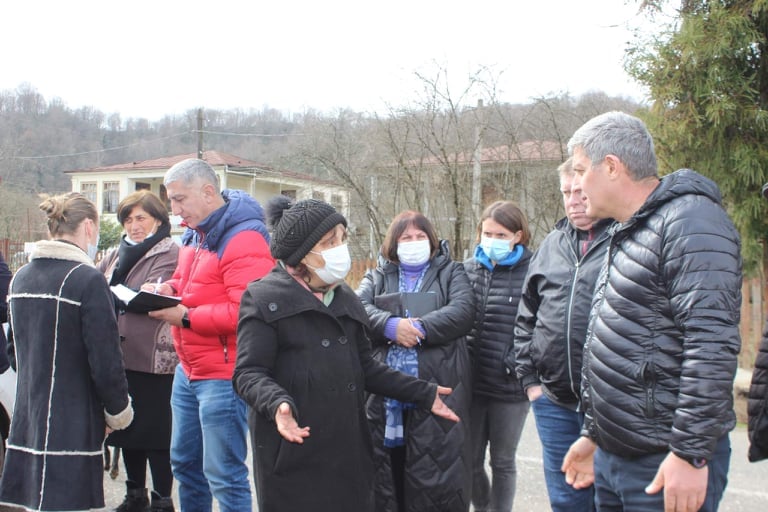 ,,სოფლის მხარდაჭერის პროგრამის“ ფარგლებში, წალენჯიხაში მოსახლეობასთან შეხვედრები გრძელდება