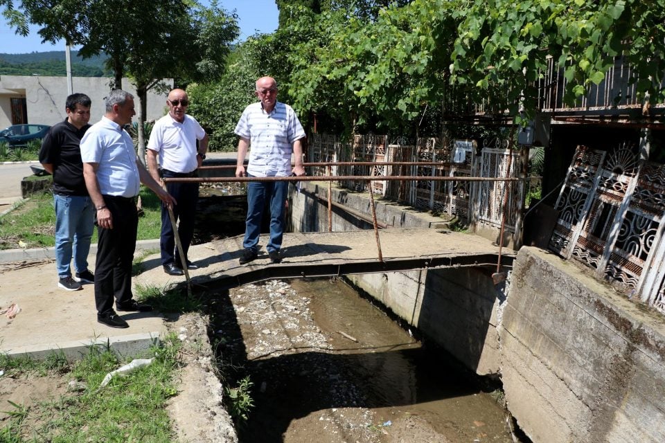 რწმუნებულის მოადგილე სენაკში, სტიქიისგან დაზიანულ ობიექტებს გაეცნო