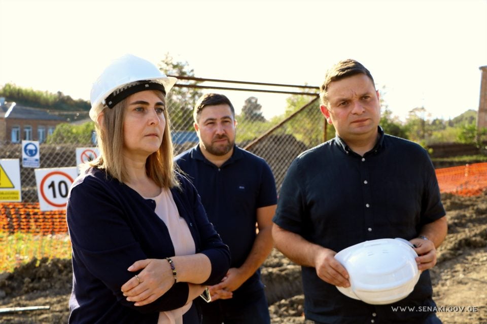 სენაკში, 100 აღსაზრდელზე გათვლილი №3 საბავშვო ბაღის მშენებლობა დაიწყო