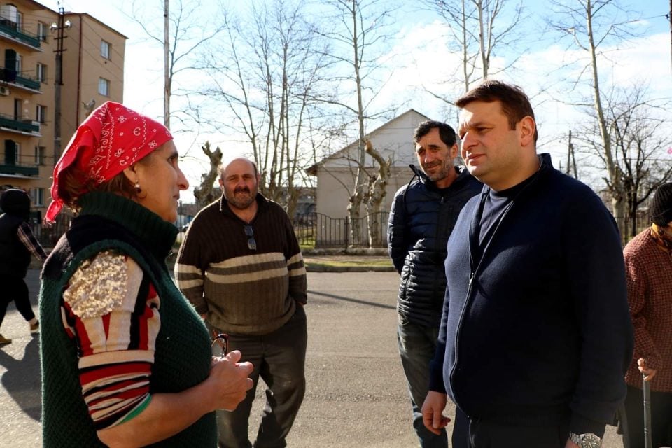 სენაკის მერი სტიქიის სალიკვიდაციო სამუშაოებს გაეცნო