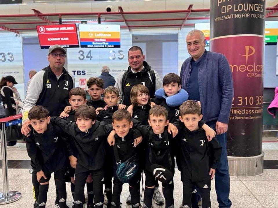 მერია: წალენჯიხის ივენტუსის აკადემია მსოფლიო ჩემპიონატდუ მონაწილეობის მისაღებად გაემგზავრა