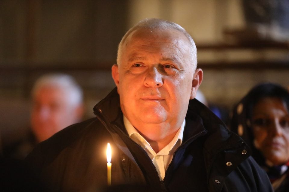 ზუგდიდში საშობაო ღვთის მსახურებას სახელმწიფო რწმუნებული ესწრება