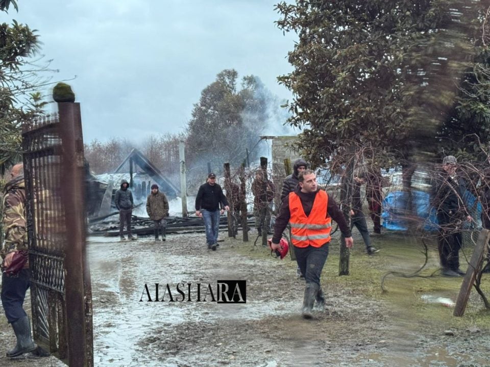 ოკუპირებულ საბერიოში ხანძარს 5 მცირეწლოვანი ემსხვერპლა
