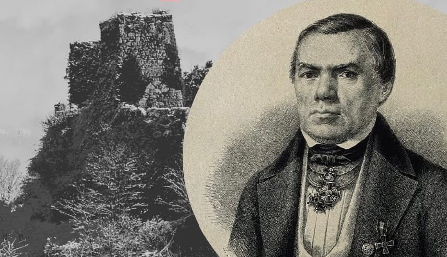 როგორ აღწერა ჭაქვინჯის ციხე გერმანელმა მეცნიერმა მე-19 საუკუნეში